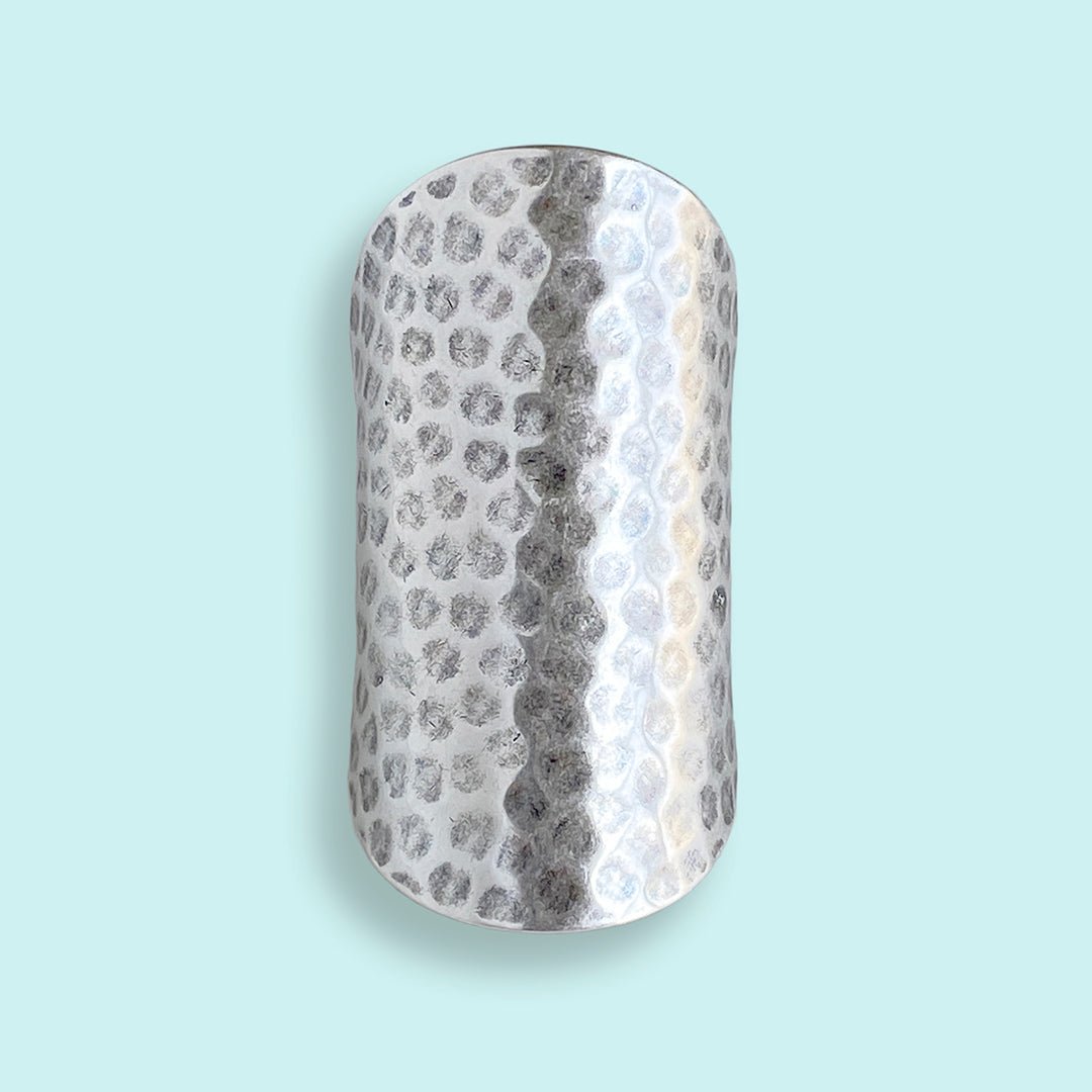 Silver Cigar Band Ring - Ornamental Things