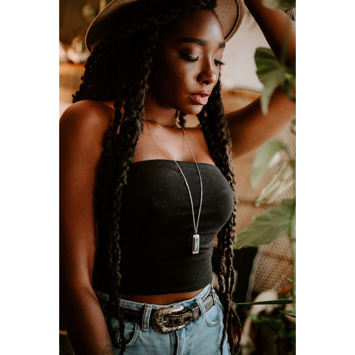 Silver Harmonica Necklace – Ornamental Things