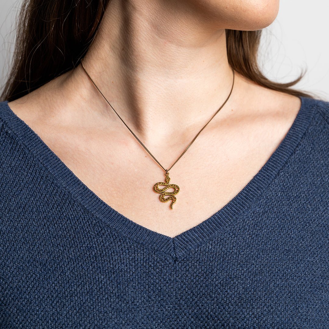 Spangled Snake Necklace - Ornamental Things