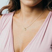 Tiny Moon Necklace - Ornamental Things
