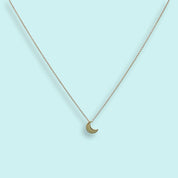 Tiny Moon Necklace - Ornamental Things
