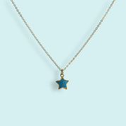 Turquoise Star Stone Necklace - Ornamental Things